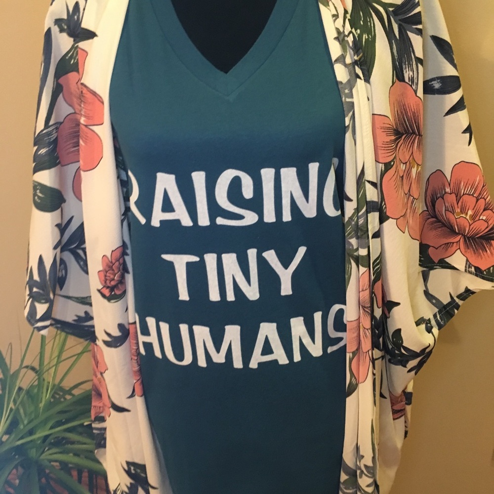 Raising Tiny Humans Tee, Size: XL
